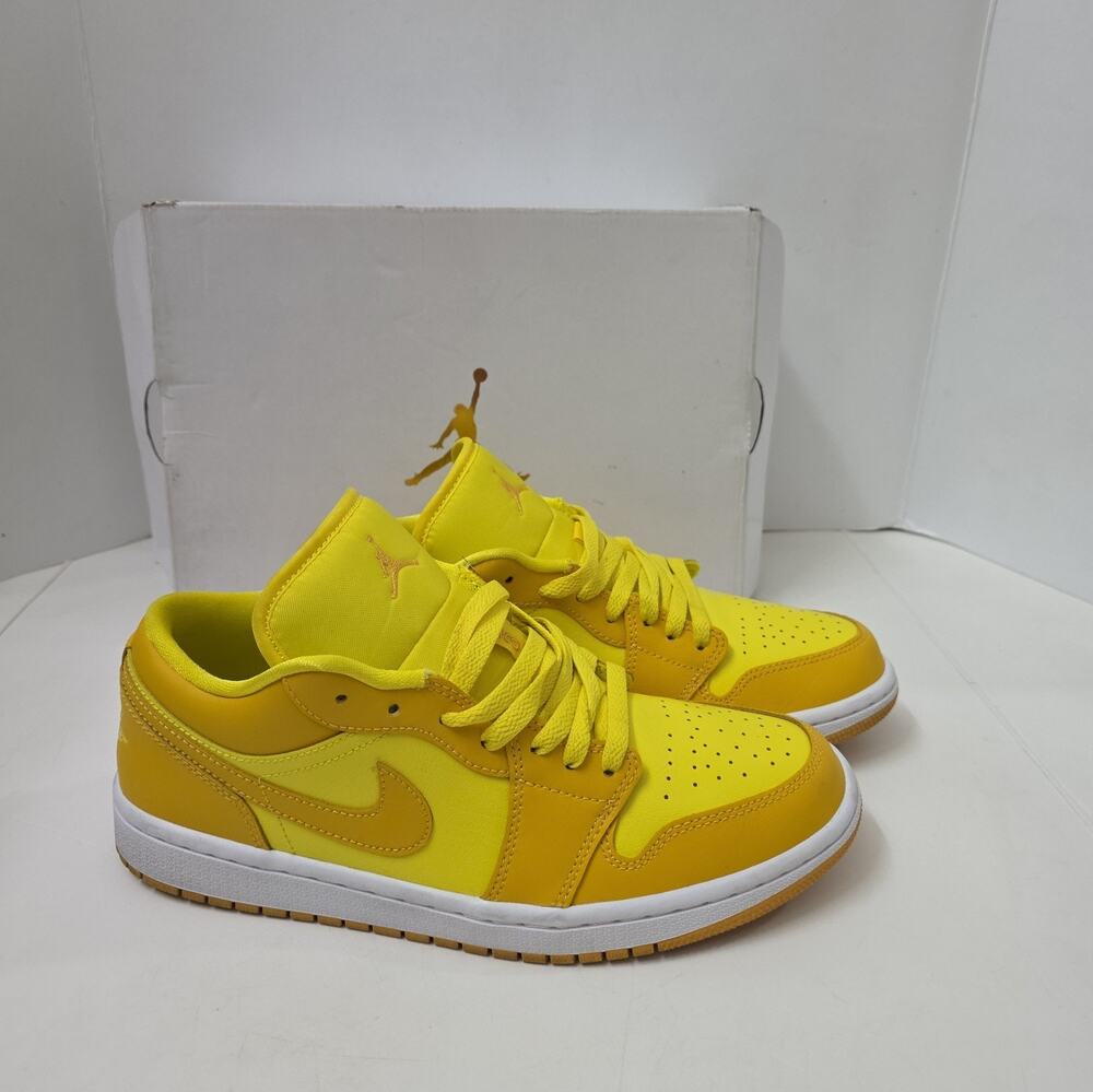 Air Jordan 1 Low Yellow Strike - Women's Size 9.5 Men's Size 8